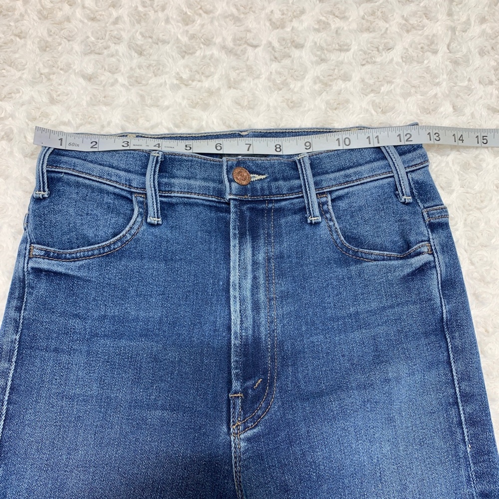 Mother The Hustler Ankle Fray Jean in Satisfaction Guaranteed Sz 25 - Picture 14 of 16